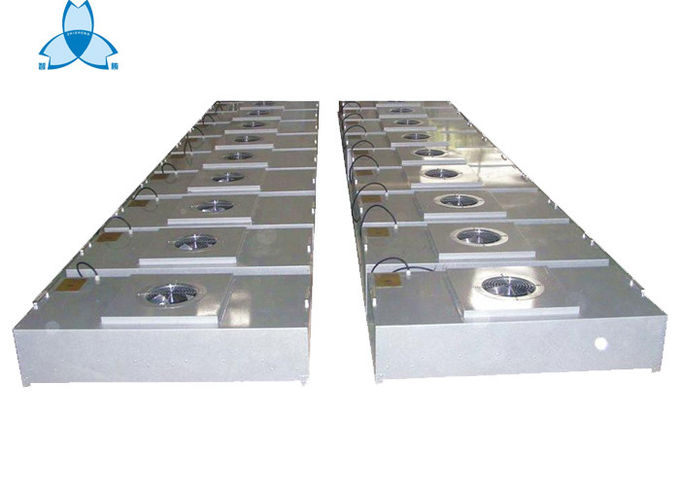 Unités de filtrage de fan de pièce propre de Galvalume avec les dispositifs de protection à multiniveaux 0