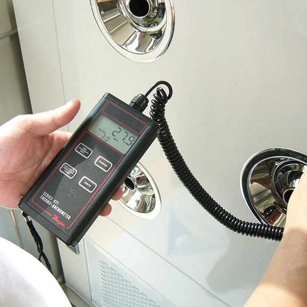 Pleine douche d'air automatique du Cleanroom SUS304 pour 4 personnes avec le soufflement de trois côtés 2
