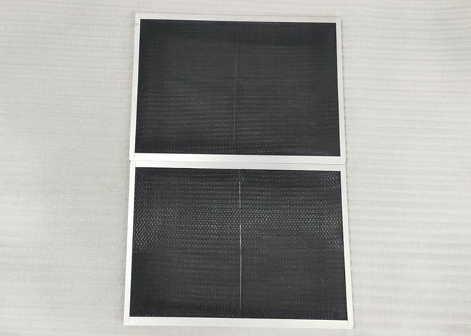 Pré filtre à air à une seule couche lavable avec le cadre en aluminium pour la climatisation 0